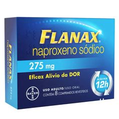 Flanax 275mg - 8 Comprimidos