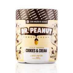 Pasta de Amendoim – Cookies & Cream – Dr. Peanut – 600g