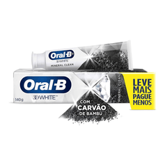 Creme Dental 3D White Mineral Clean - Oral-B - 140g