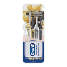 Kit Escova Dental Purification Gold - Oral B - 4 unidades