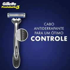 Aparelho de Barbear Descartável Gillette Prestobarba3  - 1 Unidade
