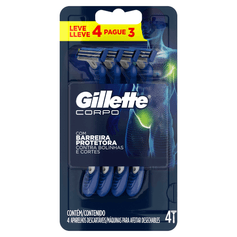 Aparelho de Barbear Corpo Descartável - Gillette - 2 Unidades
