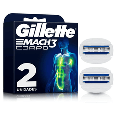 Carga Mach3 Corpo - Gillette - 2 Unidades