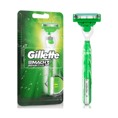 Aparelho de Barbear Mach3 Acqua-Grip Sensitive - Gillette