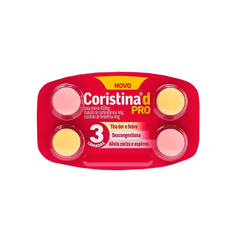 Coristina D Pro - 4 Comprimidos
