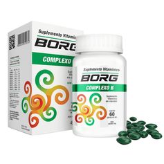 Borg Complexo B 250mg com 60 Cápsulas