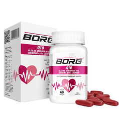 Suplemento Vitamínico Q10 - Borg - 60 Cápsulas