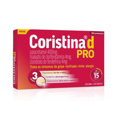 Coristina D Pro - 16 Comprimidos