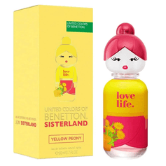 Perfume Feminino Yellow Peony - Benetton Sisterland - 80ml