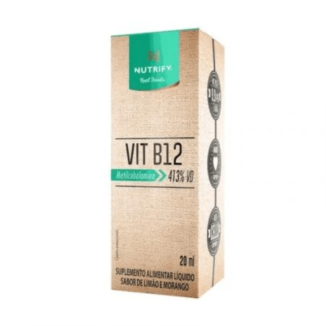 Encontre Vitamina B12 Nutrify 20ml Na Redepharma! Compre Aqui! - Redebella