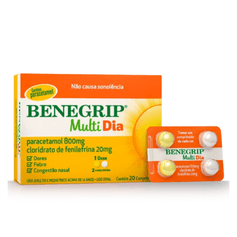 Benegrip Multi Dia - 20 comprimidos
