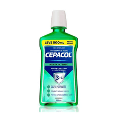 Antisséptico Bucal Menta Flúor - Cepacol - 500ml