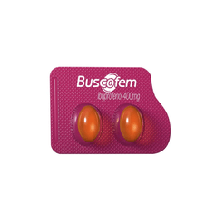 Buscofem Ibuprofeno 400mg - 2 cápsulas