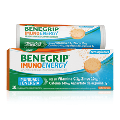 Benegrip Imuno Energy - 10 Comprimidos Efervescentes