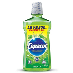 Enxaguante Bucal Antissépitico Menta -  Cepacol - 500ml
