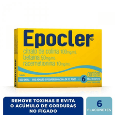 Epocler solução oral 6 flaconetes - 10 ml (cada)