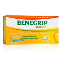 Benegrip Multi Dia - 12 Comprimidos