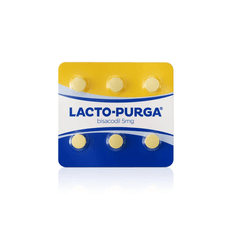 Lacto Purga Bisacodil 5mg - Cosmed - 6 comprimidos