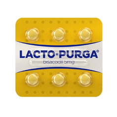 Lacto Purga Bisacodil 5mg - Cosmed - 6 comprimidos