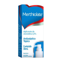 Merthiolate Digliconato De Clorexidina 10mg/mL - 30mL