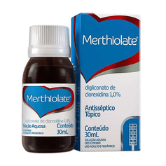 Merthiolate Digliconato De Clorexidina 30mg/mL- Cosmed -30ml