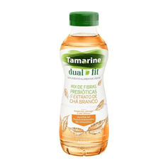 Suplemento Alimentar Líquido Tamarine Dual Fit Sabor Tangerina, Pêssego e Chá Branco - 400ml