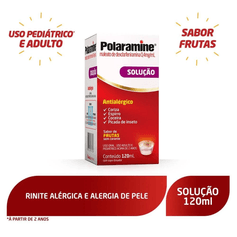 Polaramine Líquido Maleato De Dexclorfeniramina 0,4mg/mL  - Cosmed - 120ml