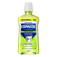 Enxaguante Bucal Cepacol Citrus Fusion sem Álcool - LV500ml PG350ml