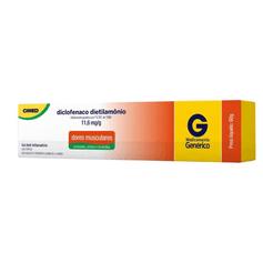 Diclofenaco Dietilamônio 10mg/g  - Cimed - 60g