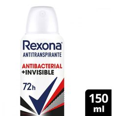 Desodorante Aerosol Antibacterial + Invisible Woman - Rexona - 90g