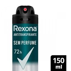 Desodorante Rexona Men Aerosol Sem Perfume 150ml