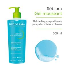 Gel De Limpeza Bioderma Sébium Moussant - 500ml