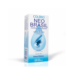 Colírio Neo Brasil  015 + 030mg/ml Solução Oftálmica - 20ml