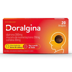 Doralgina - 20 Drágeas