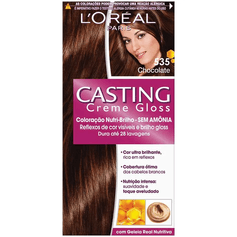 Tintura Casting Creme Gloss 535 Chocolate - L'Oréal Paris