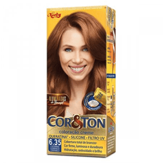 Tintura Cor & Ton 6.35 Castanho Iluminado Caramelo