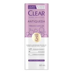 Tônico Clear Antiqueda Derma Solutions - 60ml