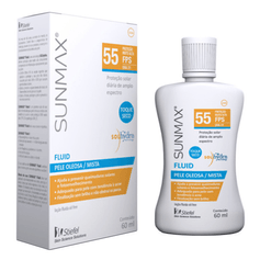 Protetor Solar Sunmax Fluid FPS55 - 60g